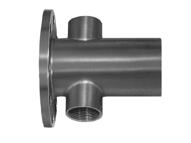 JCM 834 Flange x Plain End with Test Outlet